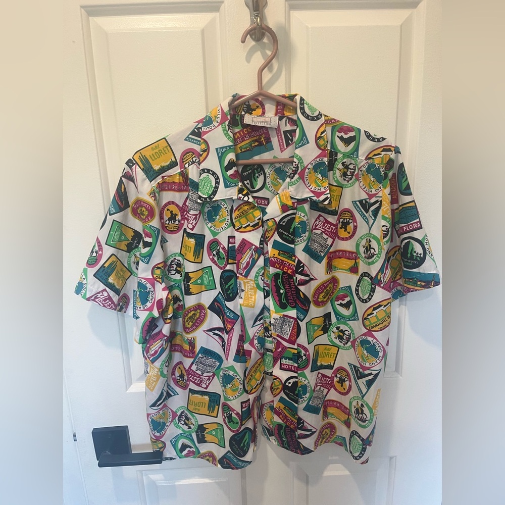 Colorful Graphic Shirt